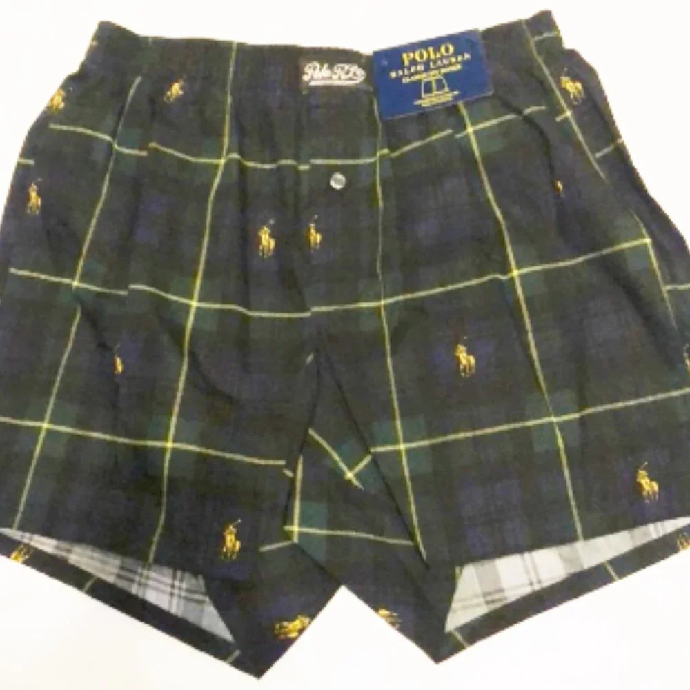 Boxers mens new size S cotton Polo Ralph Lauren